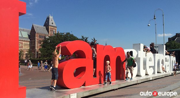 I Amsterdam sign