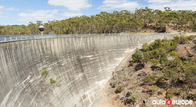 Whispering Wall Park in the Barossa Valley, South Australia