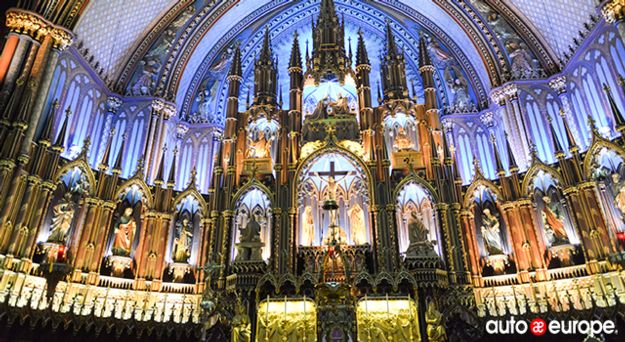 Basilica de Notre Dame Montreal