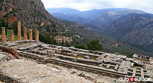 Delphi in Greece
