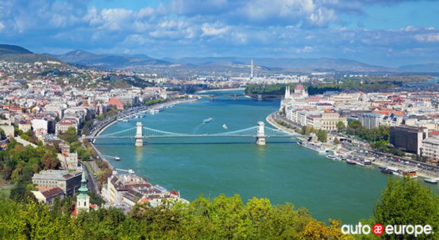 Skyline of Budapest, Hungary