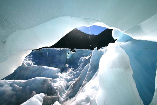 View in Fox Glacier, New Zealand