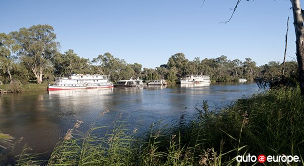 Mildura and the Murray River, Victoria.