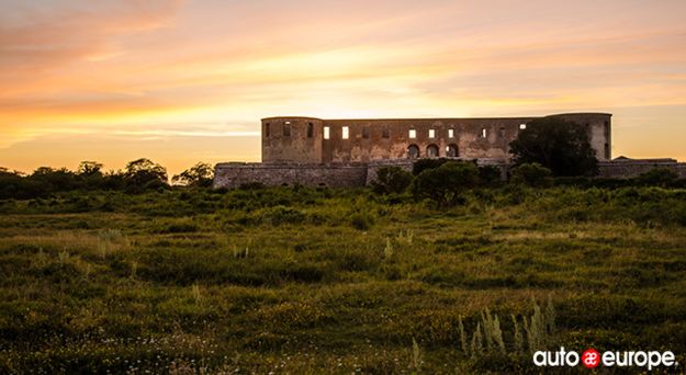 Castle on Oland Island in Sweden